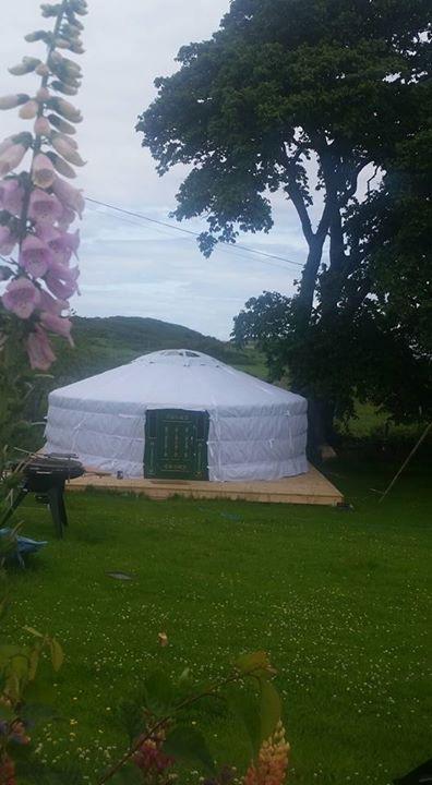 Hotel The Yurt Isle of Gigha Esterno foto